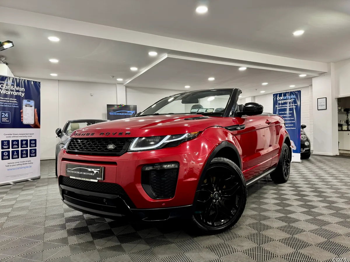 Land Rover Range Rover Evoque Convertible, Diesel, 2017, Red