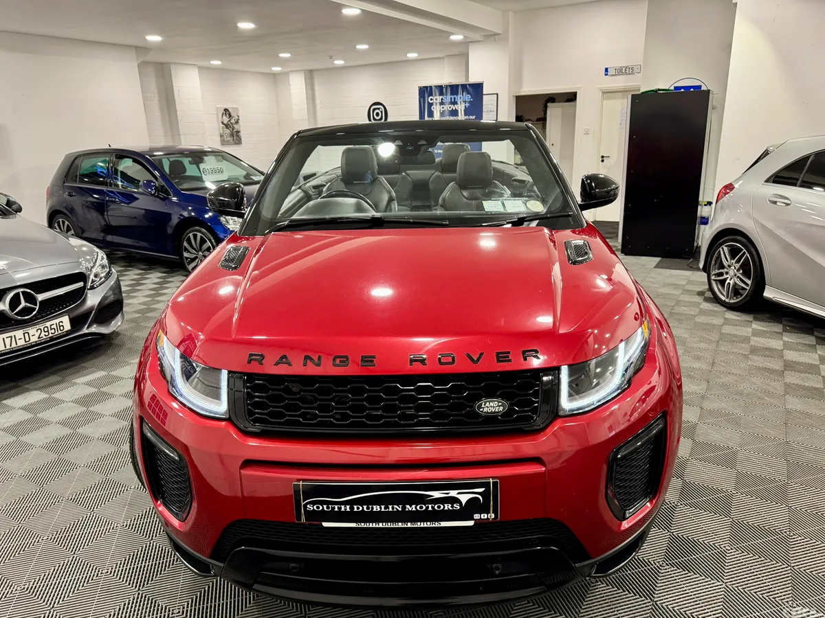 Land Rover Range Rover Evoque Convertible, Diesel, 2017, Red