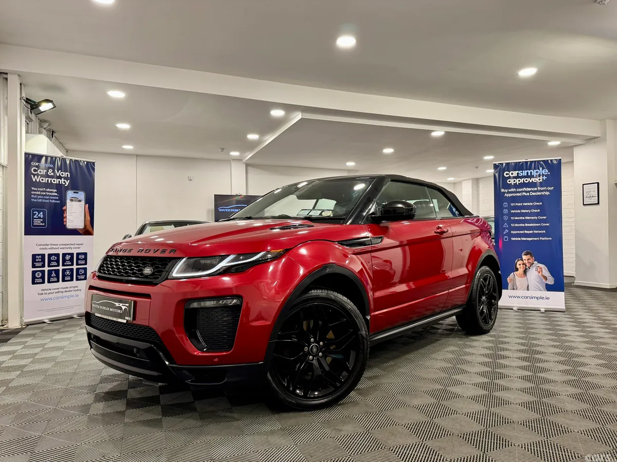 Land Rover Range Rover Evoque Convertible, Diesel, 2017, Red