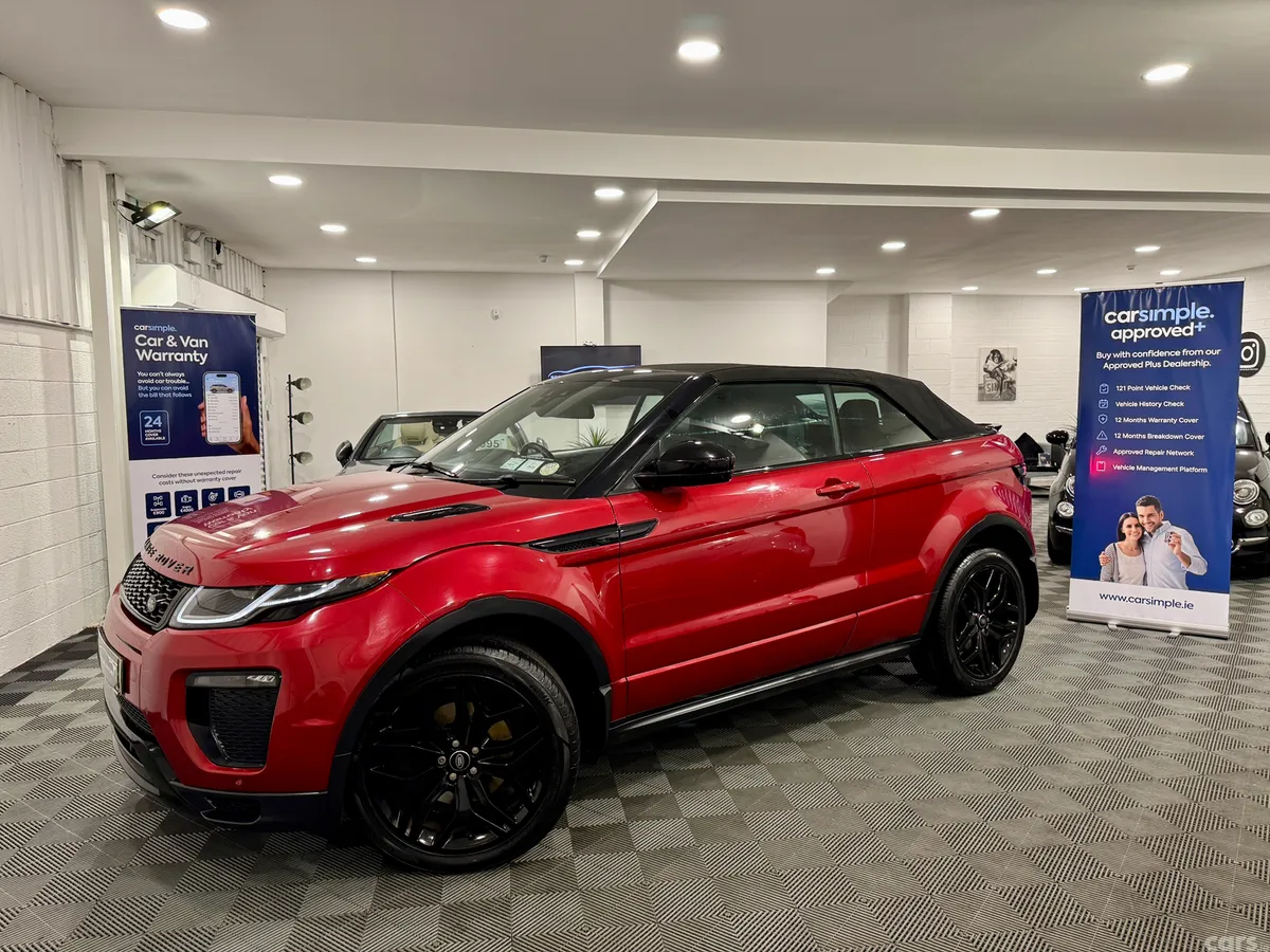 Land Rover Range Rover Evoque Convertible, Diesel, 2017, Red