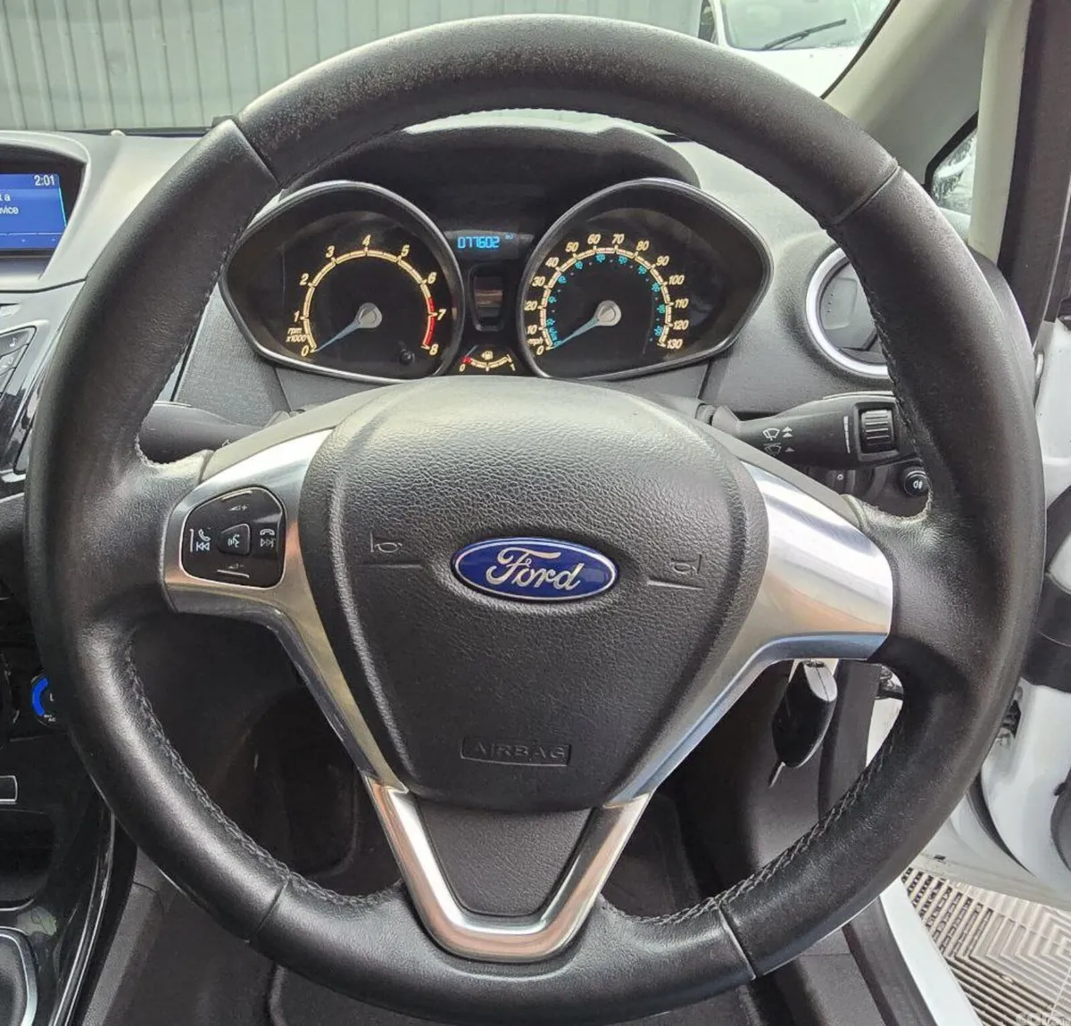 Ford Fiesta Hatchback, Petrol, 2016, White