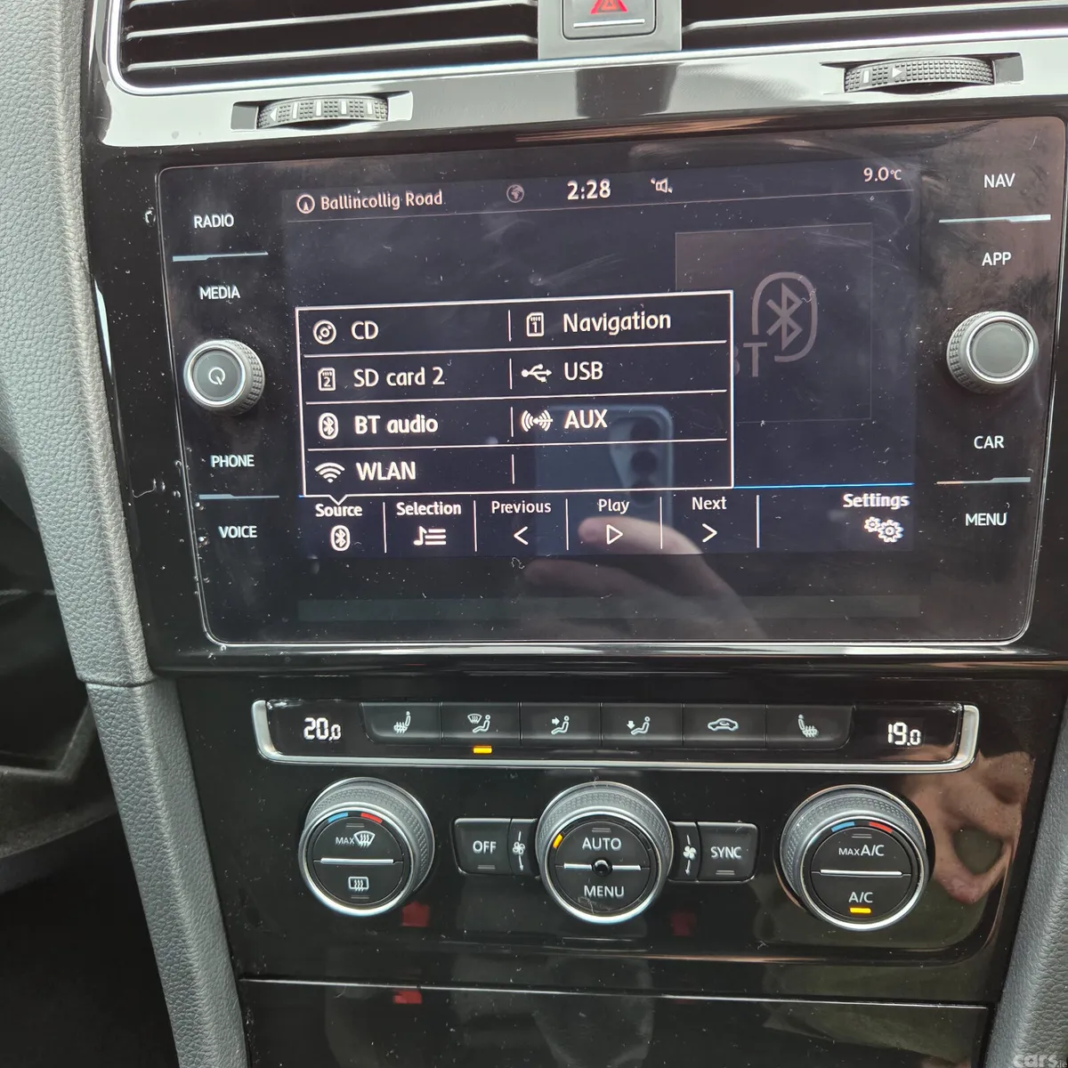 Volkswagen Golf Hatchback, Petrol, 2018, Grey