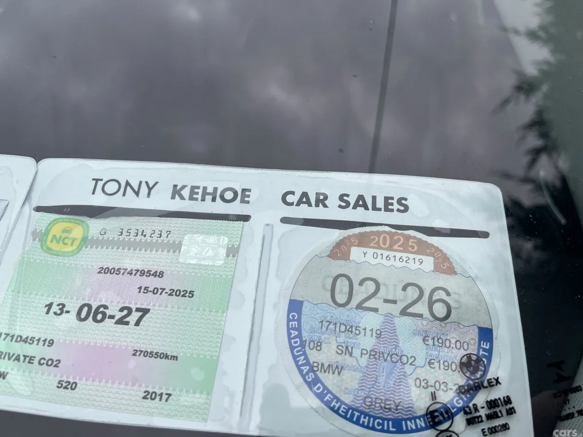 BMW 5-Series Saloon, Diesel, 2017, Grey