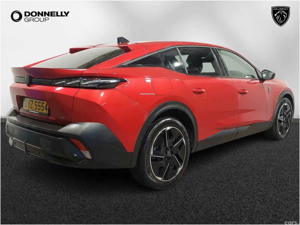 Peugeot 408 Hatchback, Electric, 2025, Red