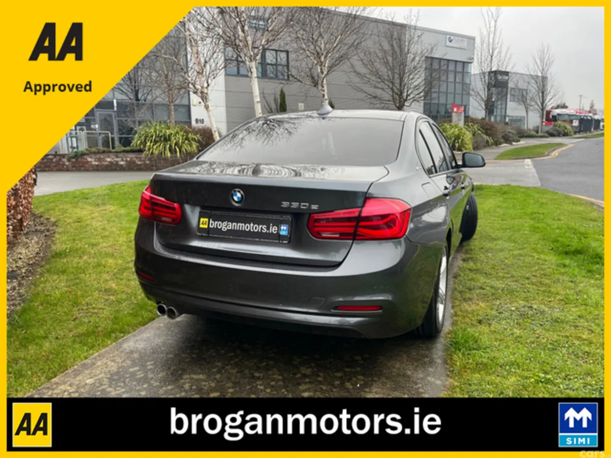 BMW 3-Series Saloon, Petrol Hybrid, 2017, Grey