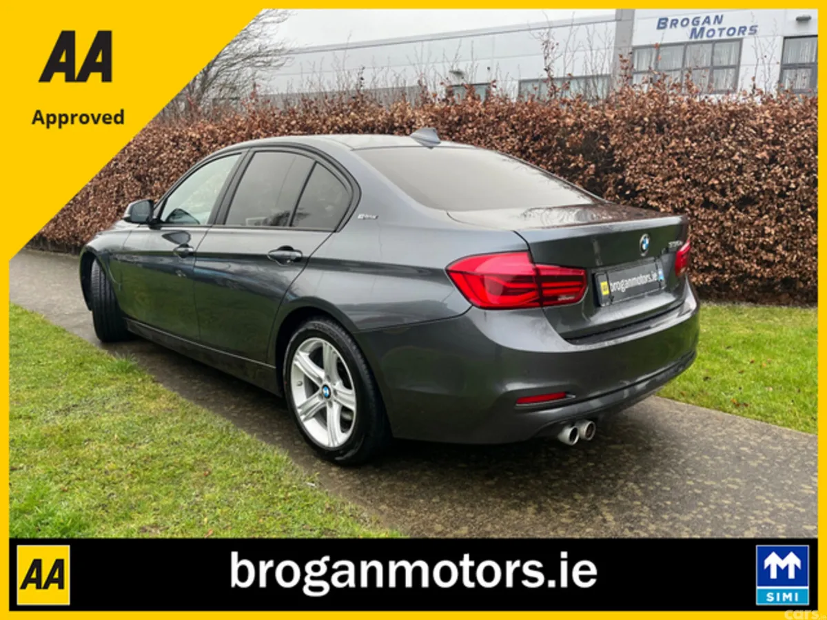 BMW 3-Series Saloon, Petrol Hybrid, 2017, Grey