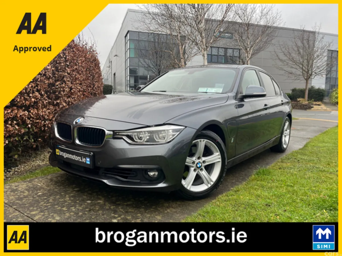 BMW 3-Series Saloon, Petrol Hybrid, 2017, Grey