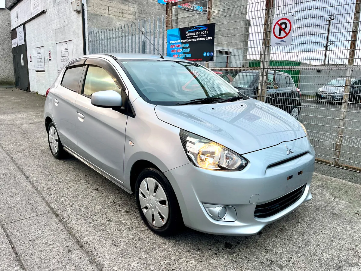 Mitsubishi Mirage Hatchback, Petrol, 2014, Silver