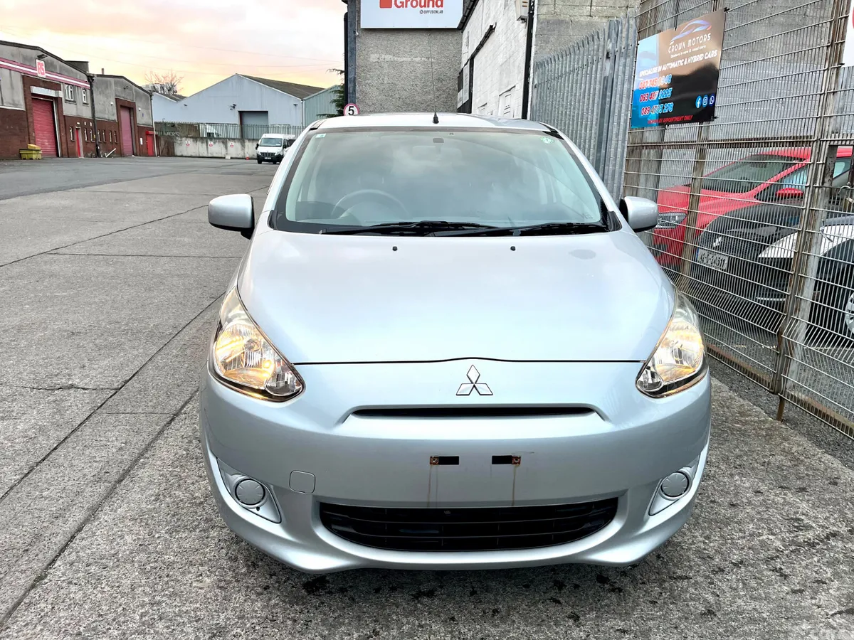 Mitsubishi Mirage Hatchback, Petrol, 2014, Silver