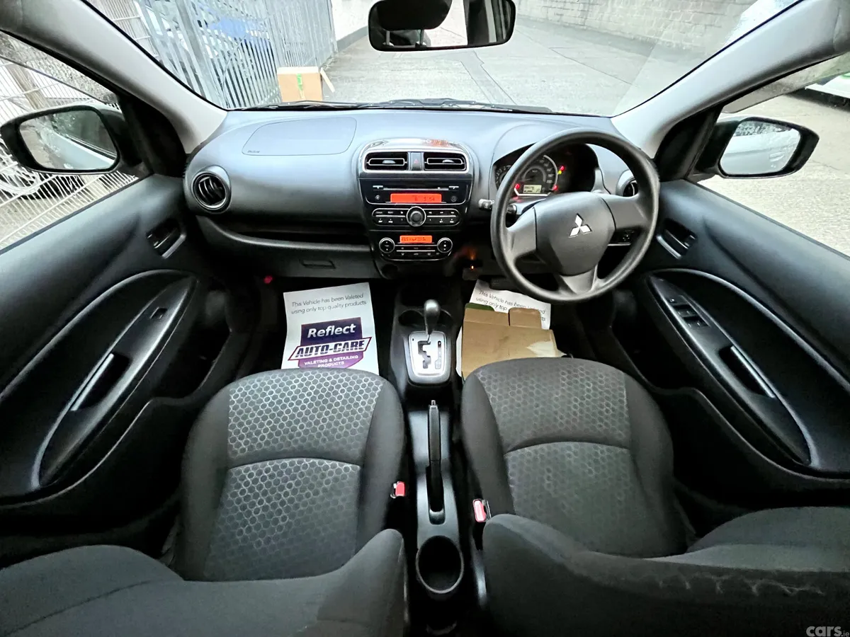 Mitsubishi Mirage Hatchback, Petrol, 2014, Silver