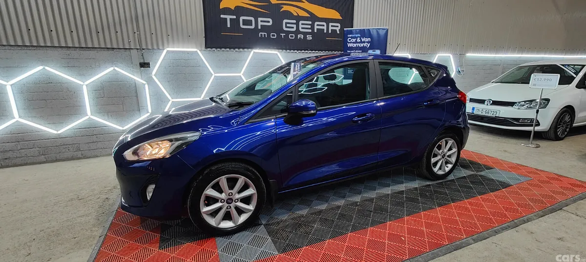 Ford Fiesta Hatchback, Petrol, 2018, Blue