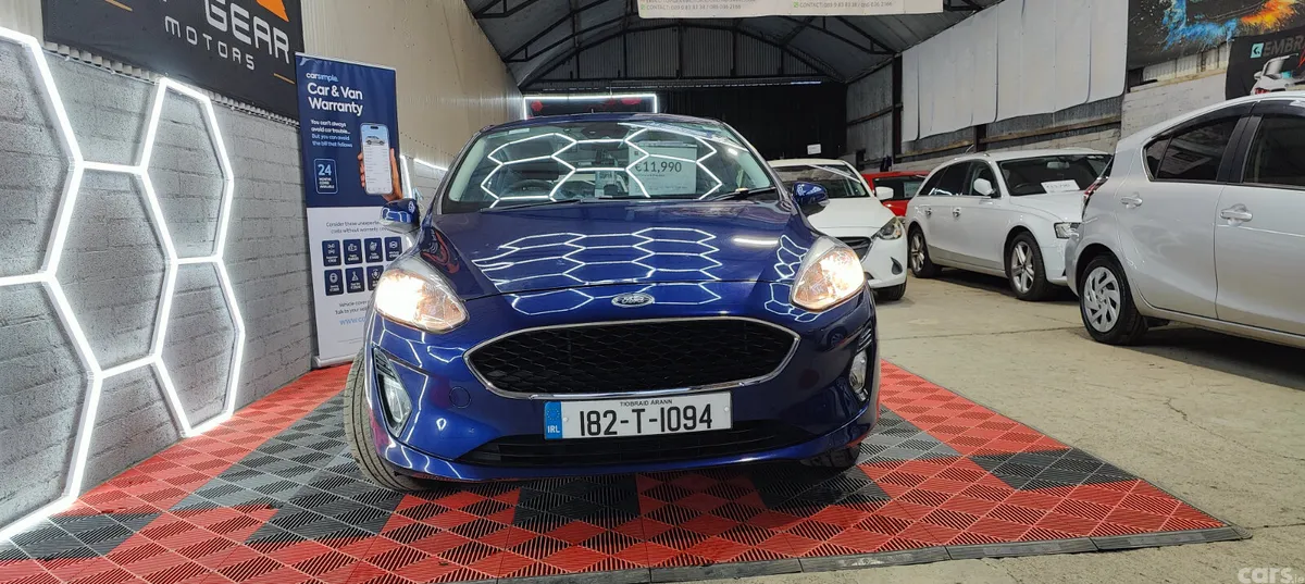 Ford Fiesta Hatchback, Petrol, 2018, Blue