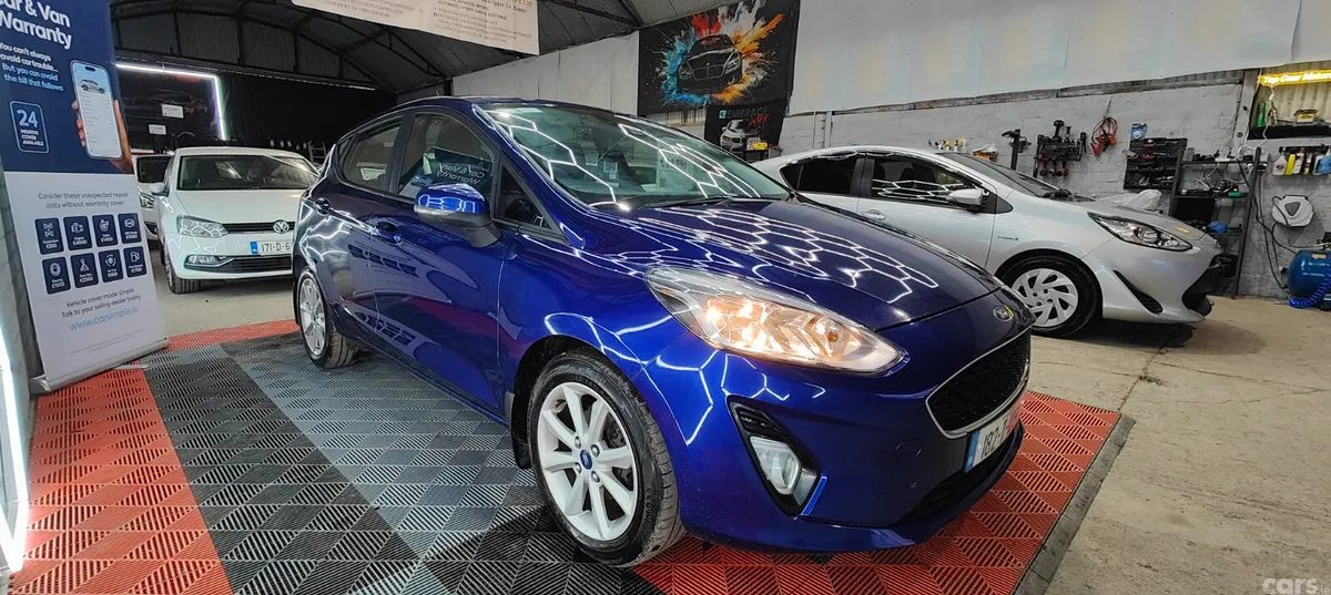 Ford Fiesta Hatchback, Petrol, 2018, Blue
