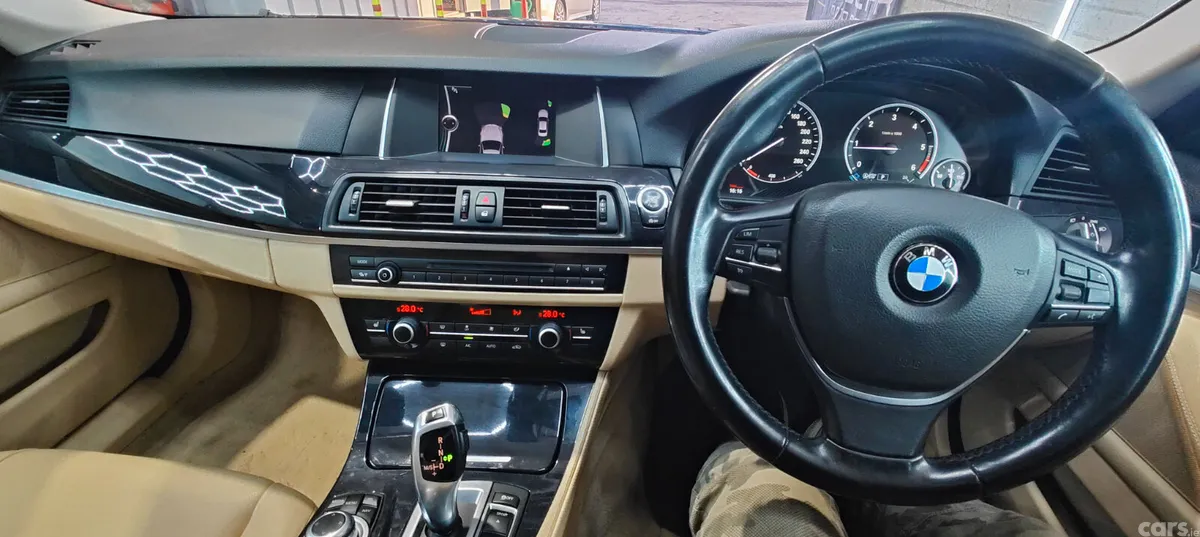 BMW 5-Series Saloon, Diesel, 2014, Blue