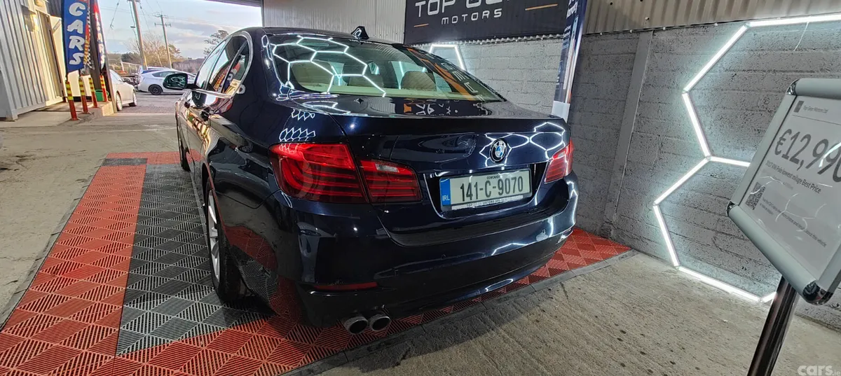BMW 5-Series Saloon, Diesel, 2014, Blue