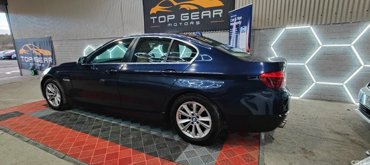 BMW 5-Series Saloon, Diesel, 2014, Blue