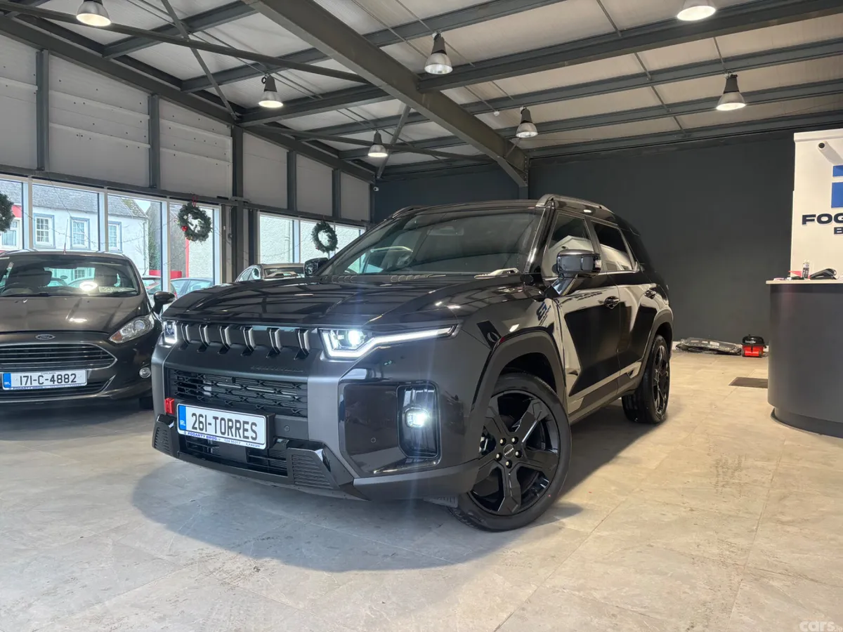 KGM Torres SUV, Petrol Hybrid, 2026, Black