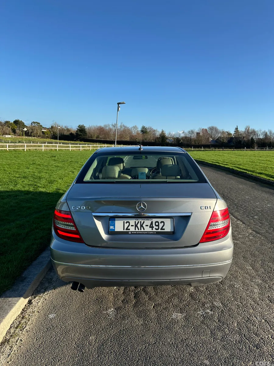 Mercedes-Benz C-Class Saloon, Diesel, 2012, Silver