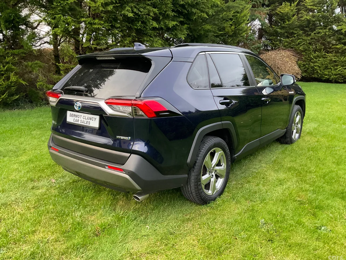 Toyota RAV4 SUV, Petrol Hybrid, 2021, Blue