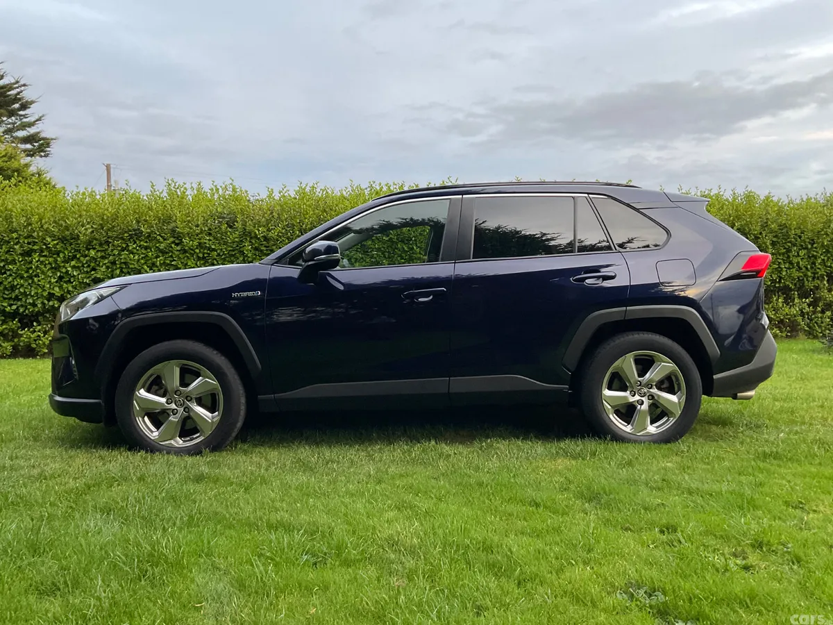 Toyota RAV4 SUV, Petrol Hybrid, 2021, Blue