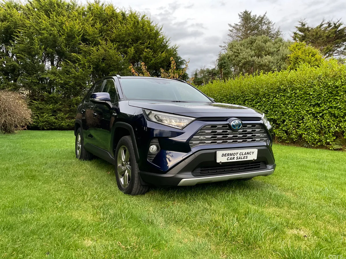 Toyota RAV4 SUV, Petrol Hybrid, 2021, Blue