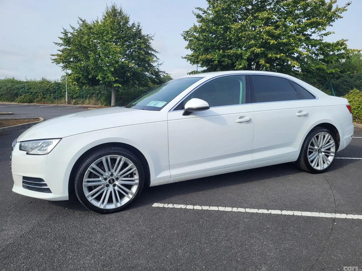 Audi A4 Saloon, Petrol, 2017, White
