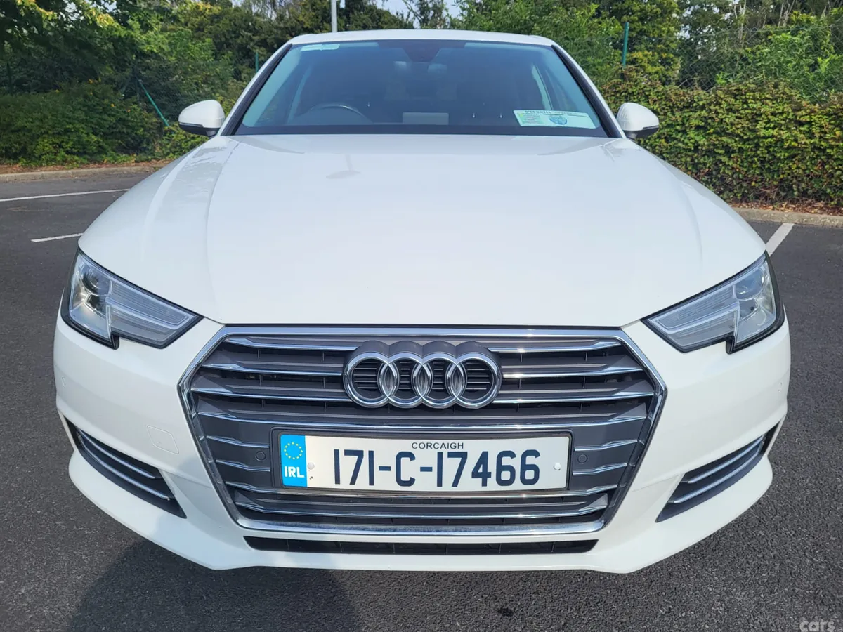 Audi A4 Saloon, Petrol, 2017, White