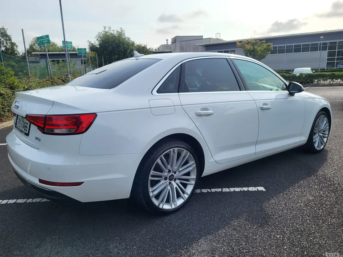 Audi A4 Saloon, Petrol, 2017, White