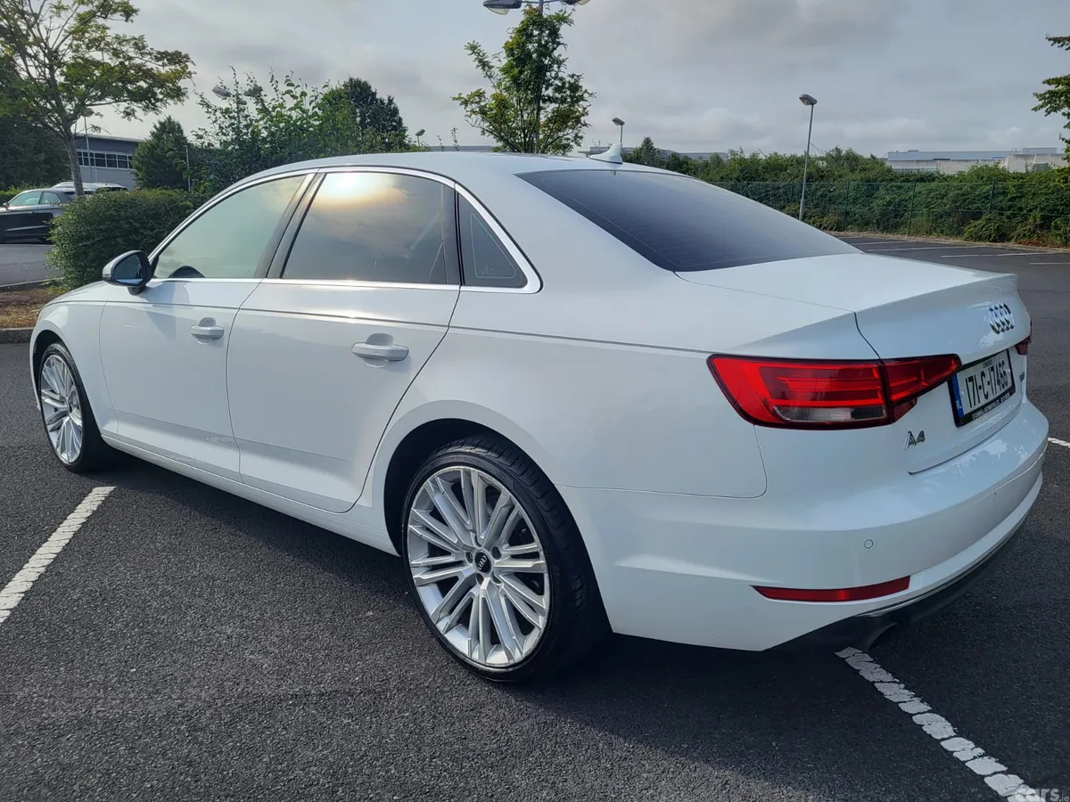 Audi A4 Saloon, Petrol, 2017, White