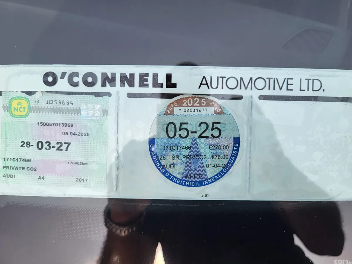 Audi A4 Saloon, Petrol, 2017, White
