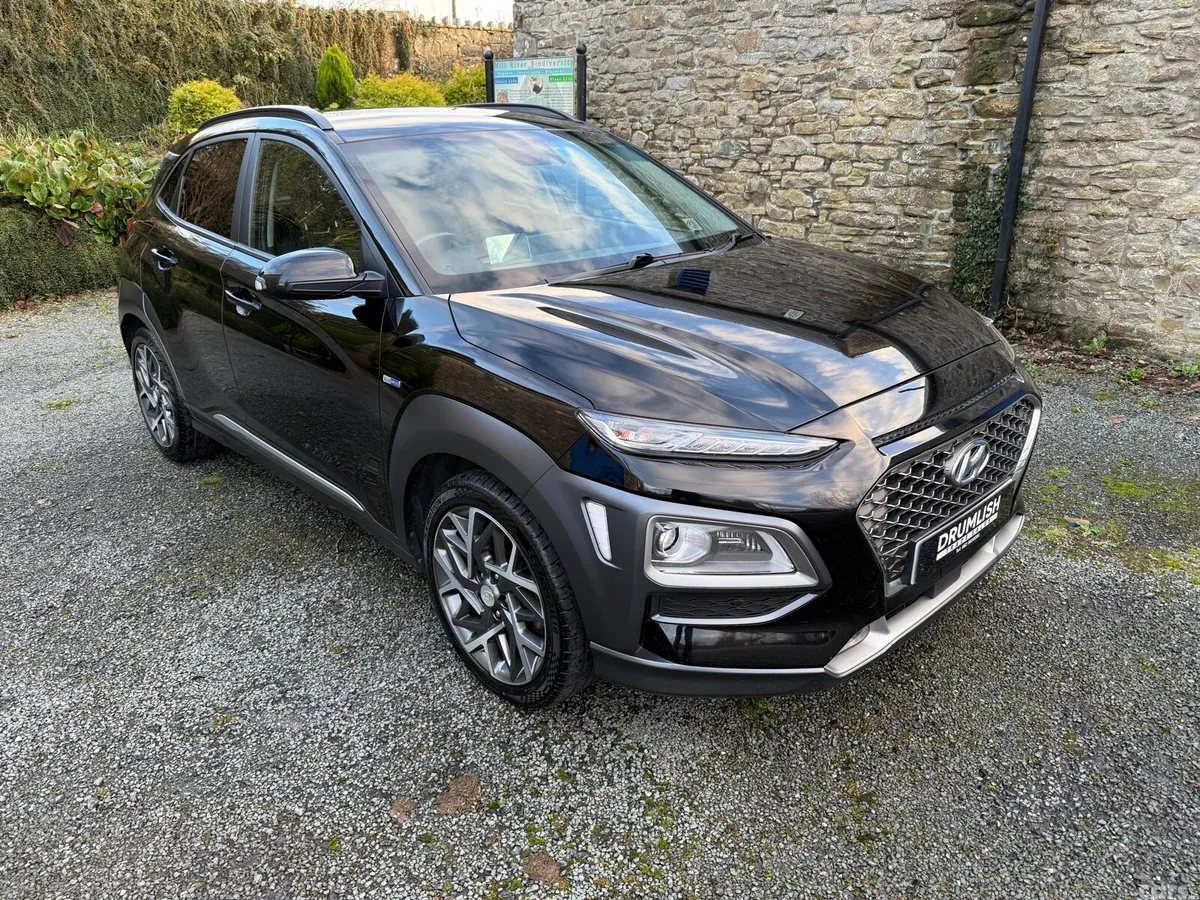 Hyundai KONA Hatchback, Petrol Hybrid, 2020, Black