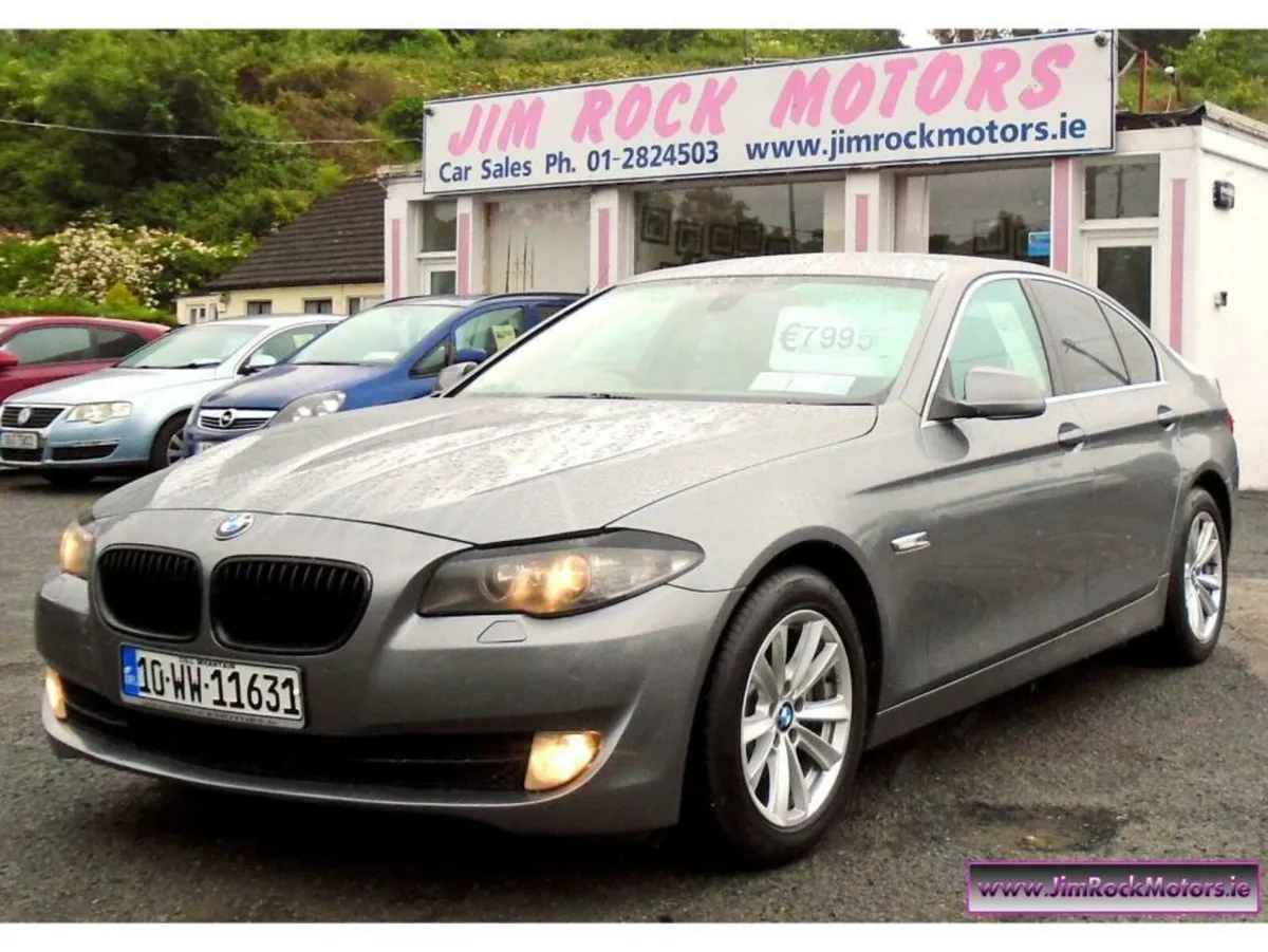 BMW 5-Series Saloon, Diesel, 2010, Grey