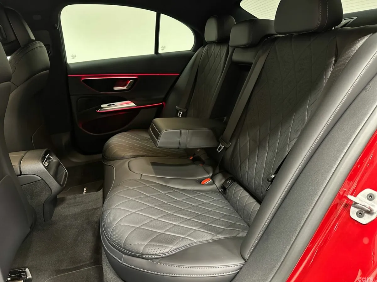 Mercedes-Benz E-Class Saloon, Petrol Plug-in Hybrid, 2026, Red