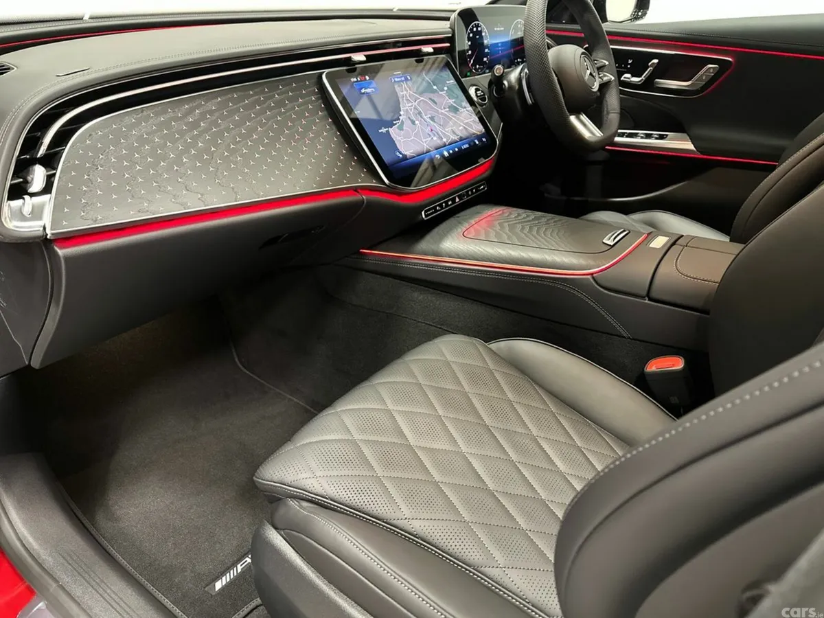 Mercedes-Benz E-Class Saloon, Petrol Plug-in Hybrid, 2026, Red