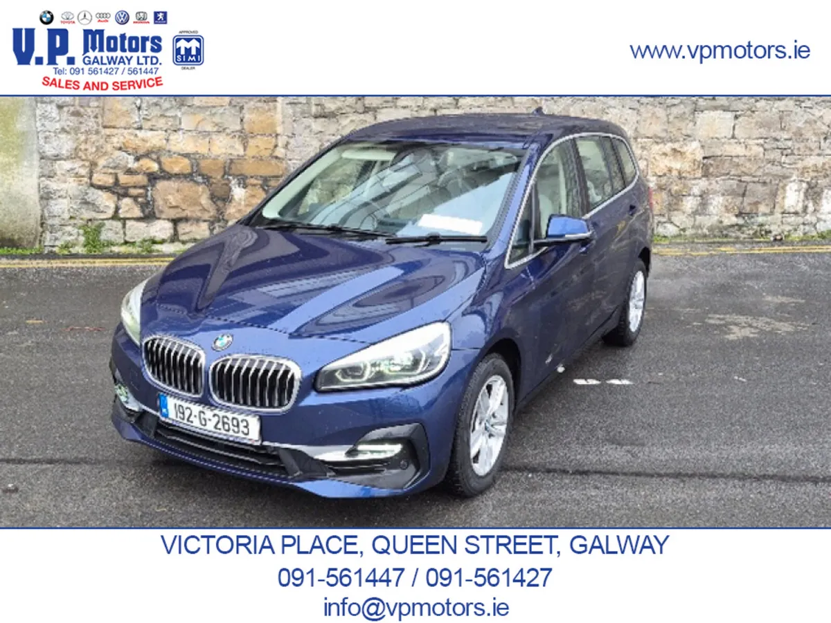 BMW 2-Series MPV, Diesel, 2019, Blue