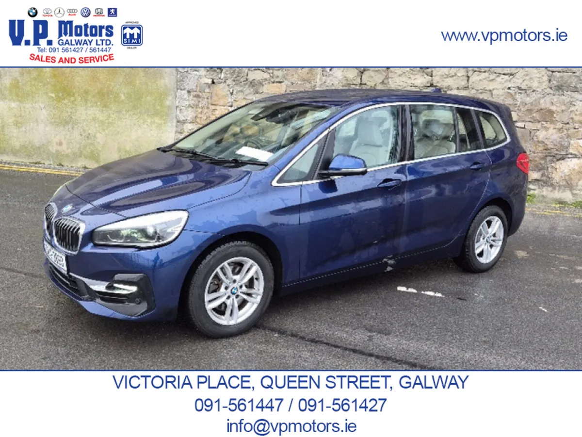 BMW 2-Series MPV, Diesel, 2019, Blue