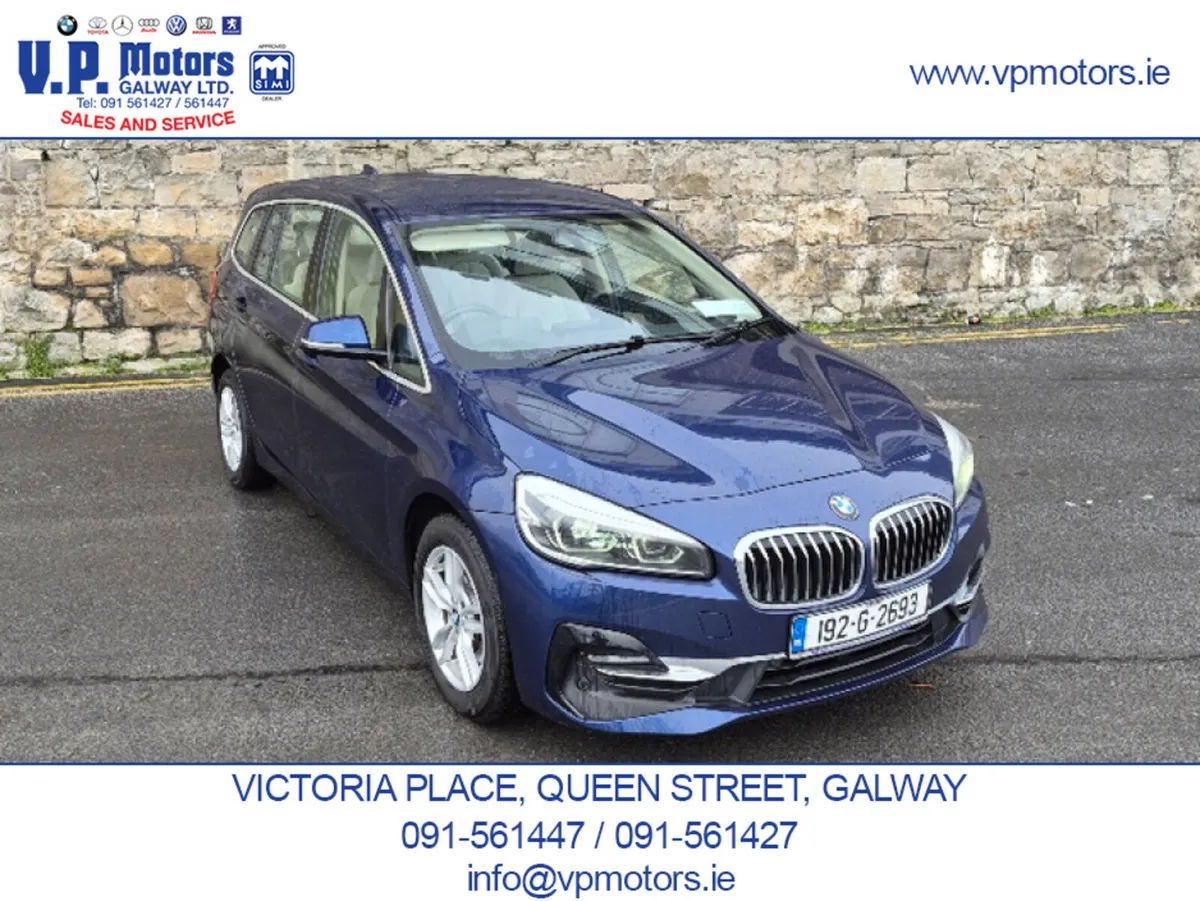 BMW 2-Series MPV, Diesel, 2019, Blue