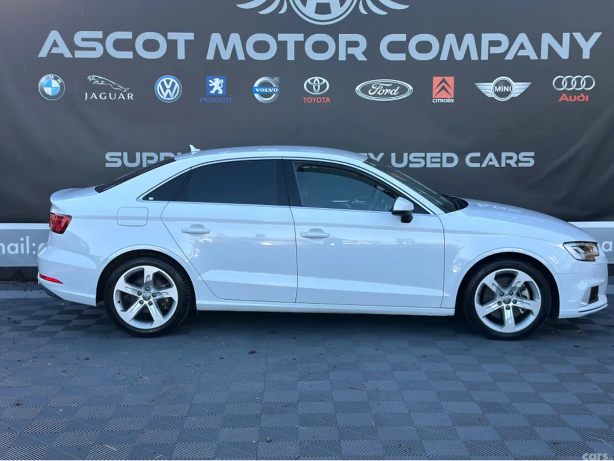 Audi A3 Saloon, Petrol, 2018, White