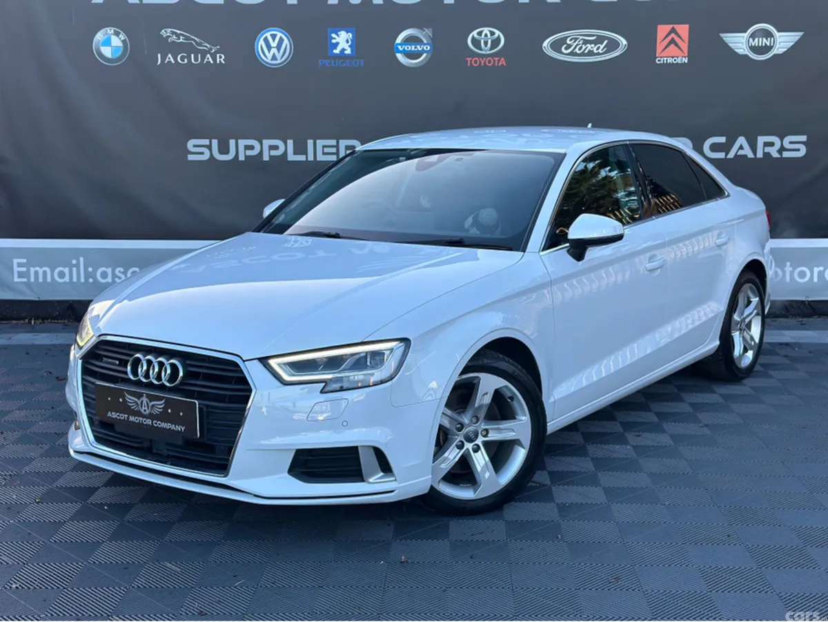 Audi A3 Saloon, Petrol, 2018, White