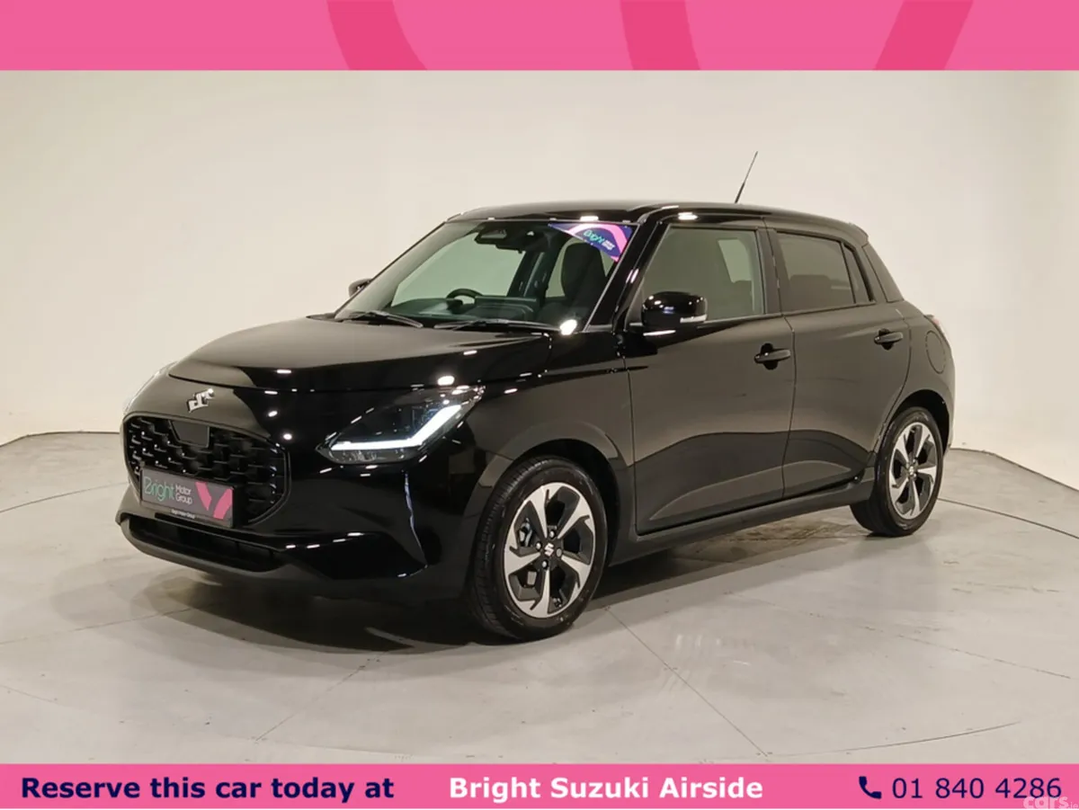 Suzuki Swift Hatchback, Petrol Hybrid, 2027, Black