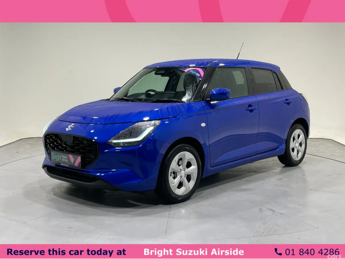 Suzuki Swift Hatchback, Petrol Hybrid, 2027, Blue