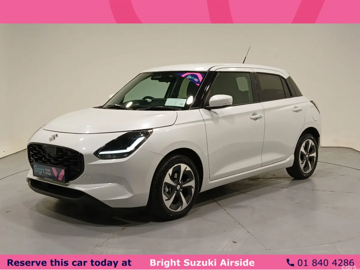Suzuki Swift Hatchback, Petrol Hybrid, 2027, White