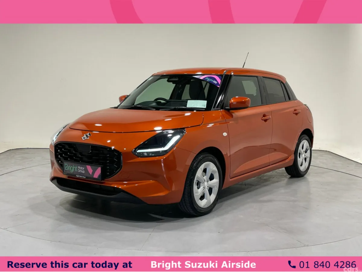 Suzuki Swift Hatchback, Petrol Hybrid, 2026, Orange