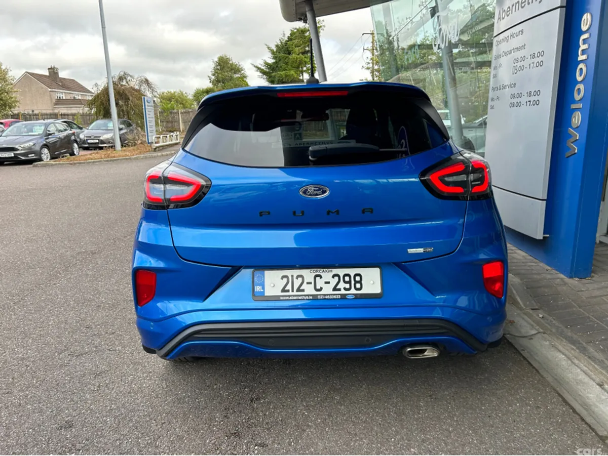 Ford Puma MPV, Petrol Hybrid, 2021, Blue