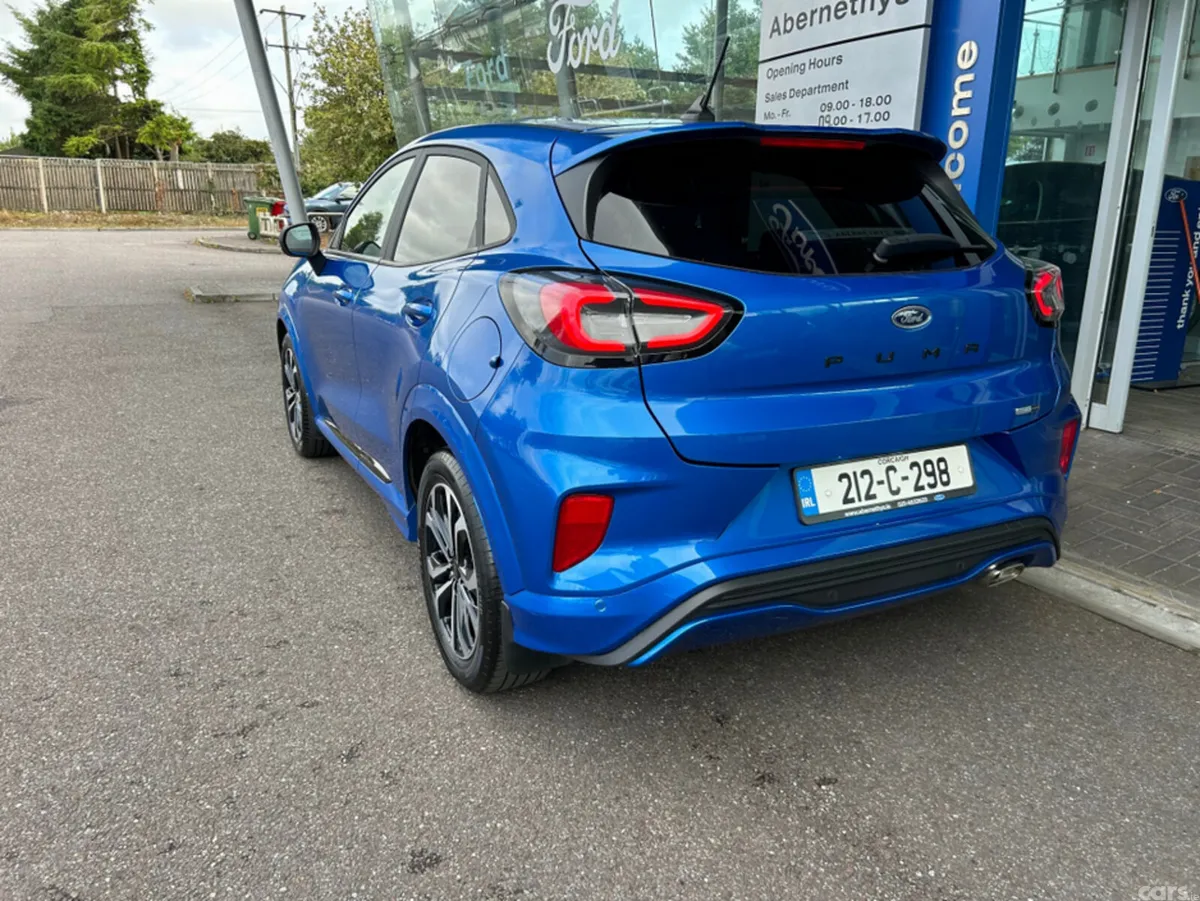 Ford Puma MPV, Petrol Hybrid, 2021, Blue