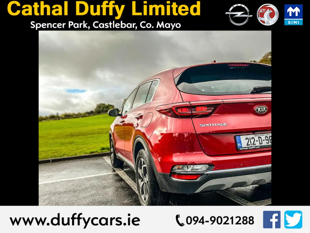 Kia Sportage MPV, Diesel, 2021, Red