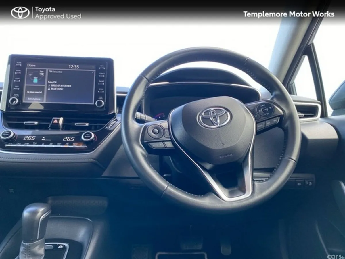 Toyota Corolla Saloon, Petrol Hybrid, 2022, Black