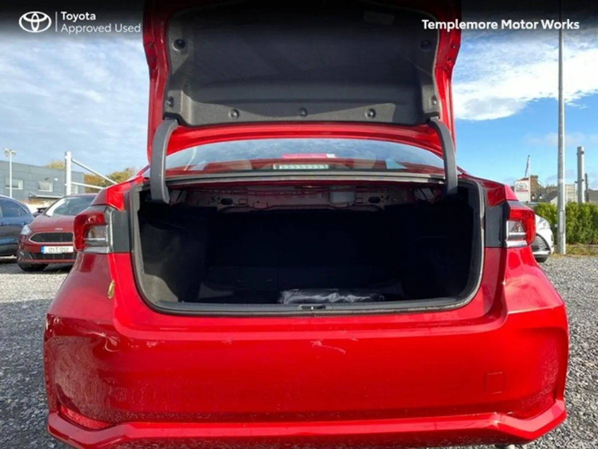 Toyota Corolla Saloon, Petrol Hybrid, 2021, Red