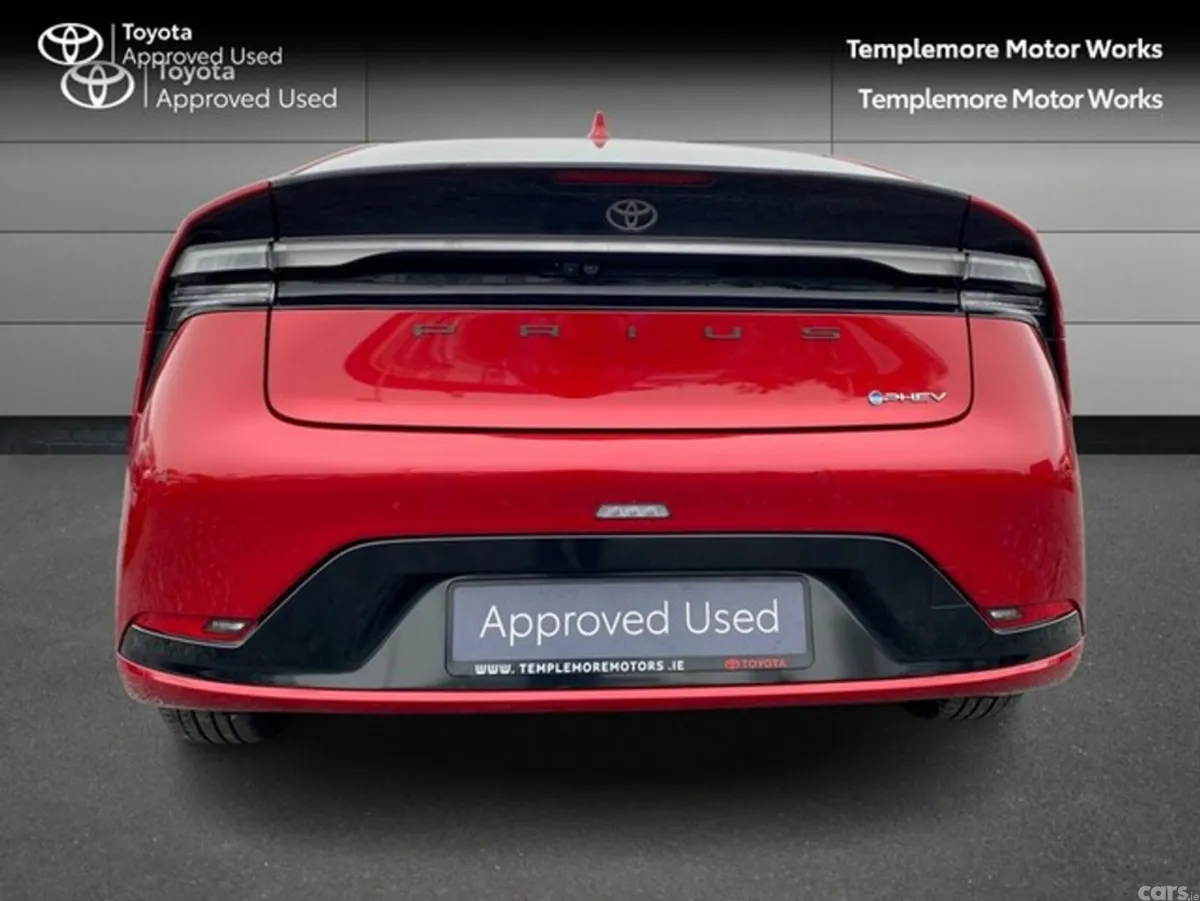 Toyota Prius Hatchback, Petrol Plug-in Hybrid, 2023, Red