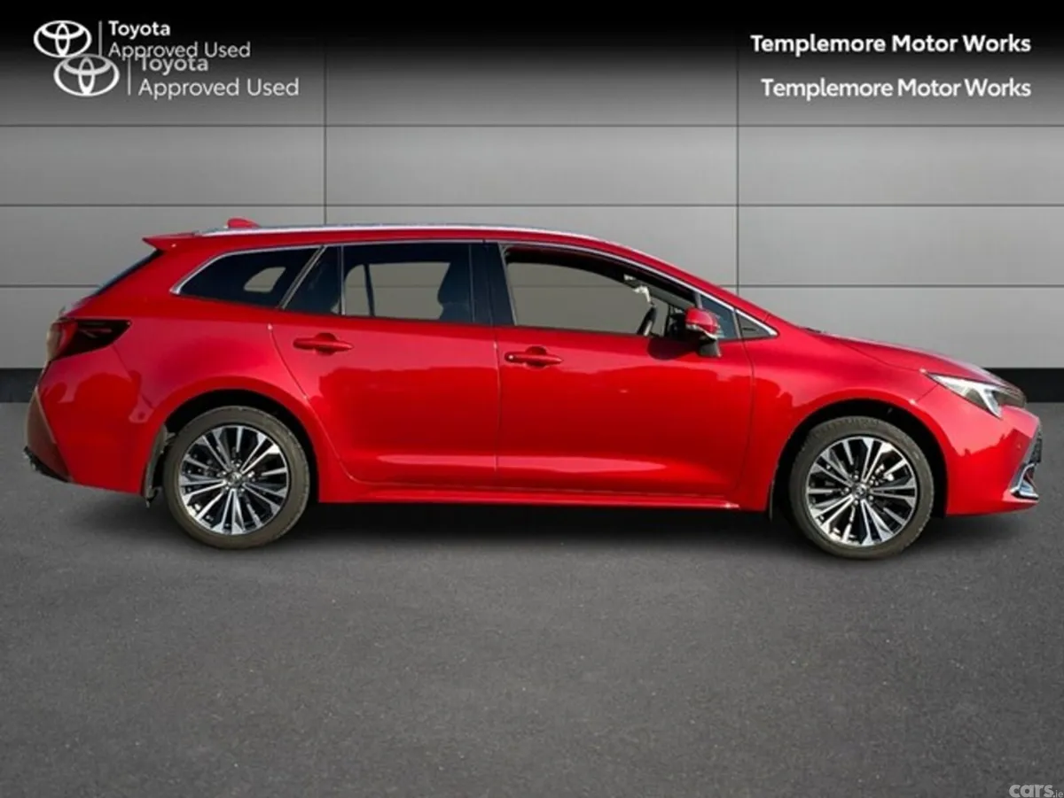 Toyota Corolla Estate, Petrol Hybrid, 2024, Red